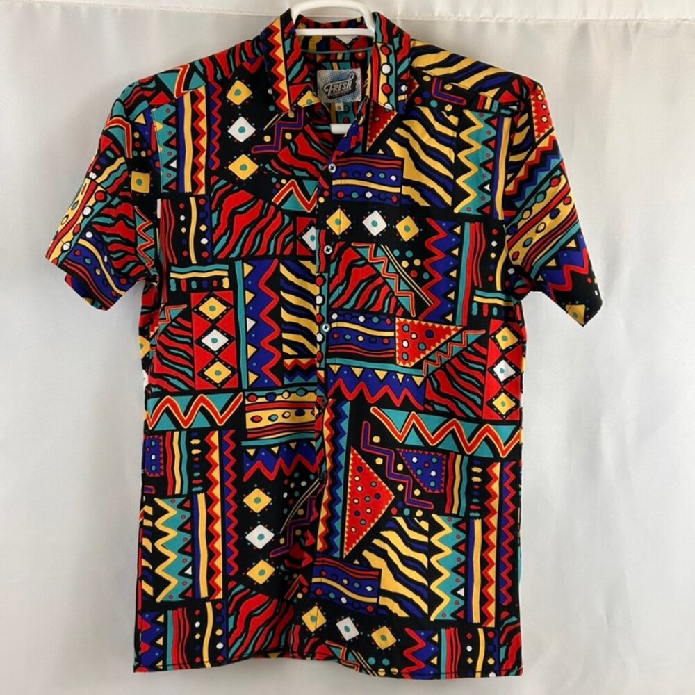 VTG Fresh Prints Of Bel Aire by Drill Clothing Co Size Small